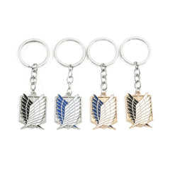 Attack on Titan Enamel Badge Keychain